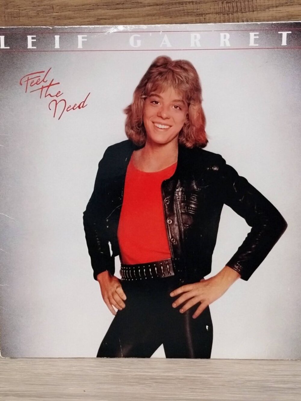 1978 Leif Garrett "Feel The Need" Vinyl LP Record - Scotti Bros SB 7100